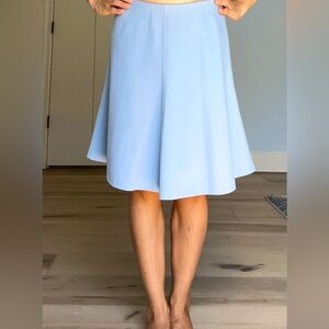 LOFT baby blue skirt